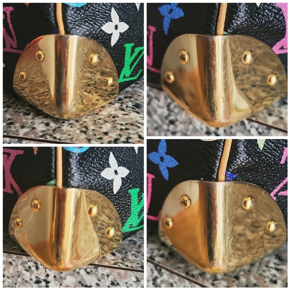 🔥SOLD🔥LOUIS🌻VUITTON Takashi MURAKAMI Black Monogram Multicolore Speedy 30 - Picture 10 of 17